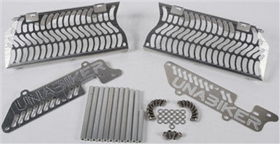 Unabiker Radiator Guards - Natural