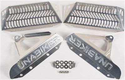 Unabiker Radiator Guards - Natural