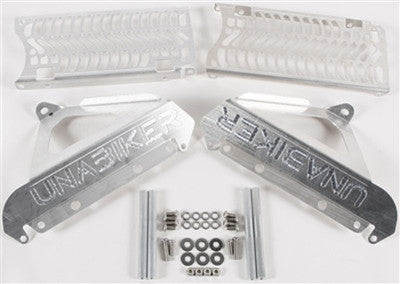 Unabiker Radiator Guards - Natural