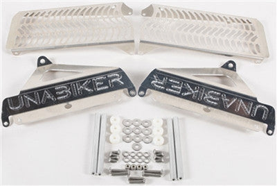 Unabiker Radiator Guards - Natural