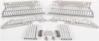 Unabiker Radiator Guards - Natural