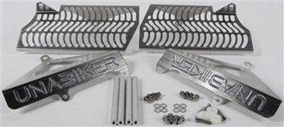 Unabiker Radiator Guards - Natural
