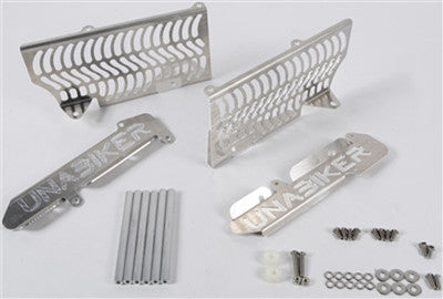 Unabiker Radiator Guards - Natural