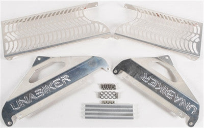 Unabiker Radiator Guards - Natural