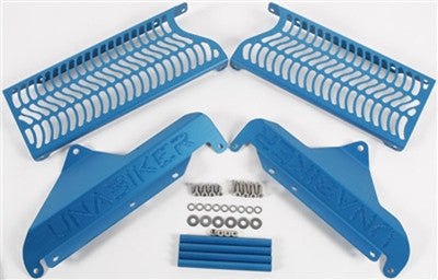 Unabiker Radiator Guards - Blue
