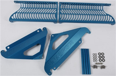 Unabiker Radiator Guards - Blue