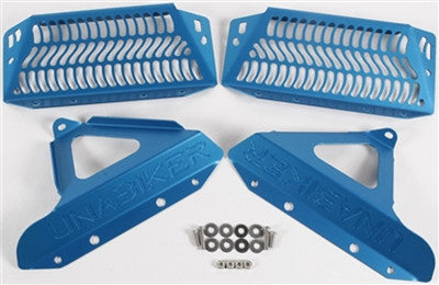 Unabiker Radiator Guards - Blue