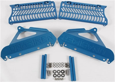 Unabiker Radiator Guards - Blue
