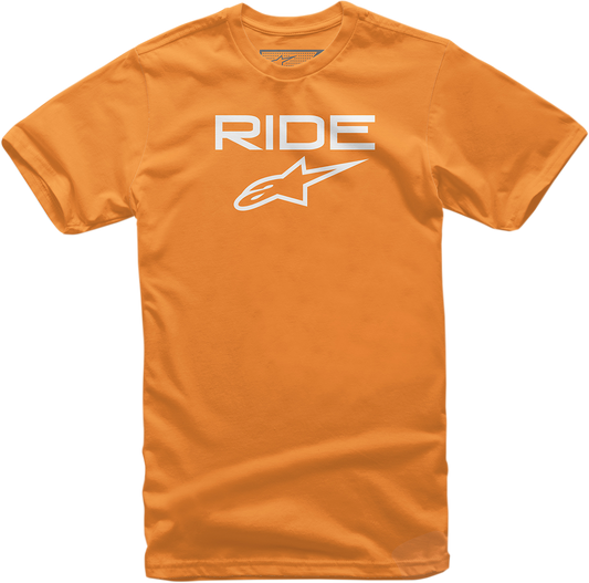 Alpinestars Youth Ride 2.0 Tee - Orange/White