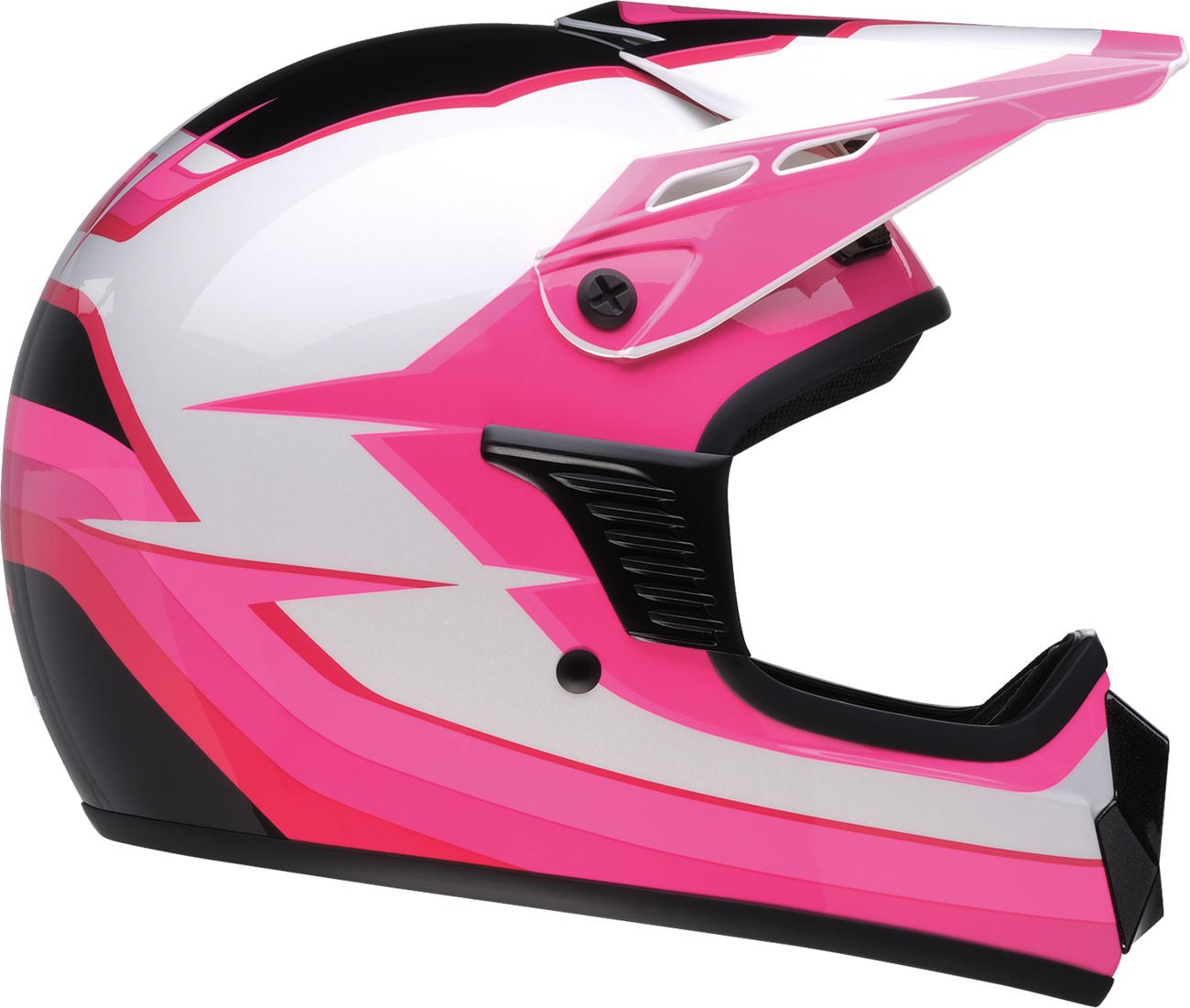 Z1R Child Dirt Maxx Offroad Helmet Vortex Pink/White