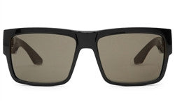 Spy Cyrus Sunglasses - Black/Happy Grey Green Lens