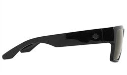 Spy Cyrus Sunglasses - Black/Happy Grey Green Lens