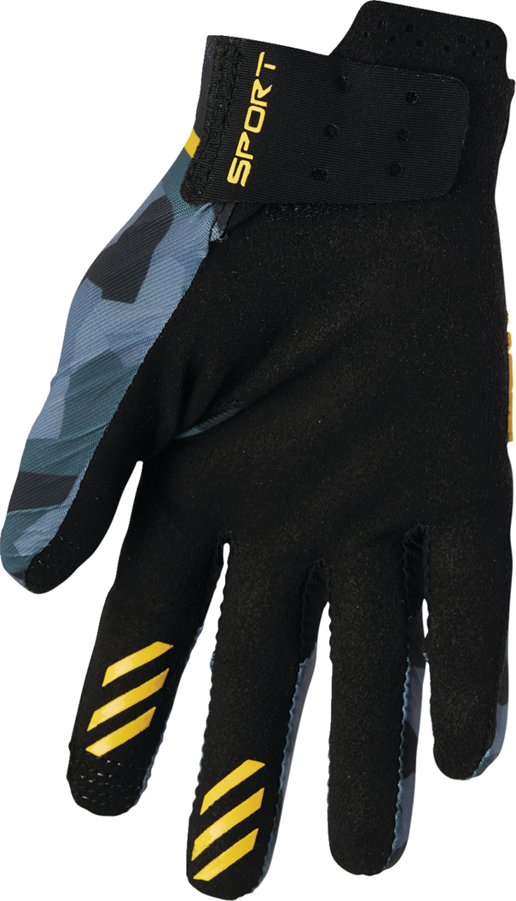 Thor 2025 Womens SPORTMODE Shadow Gloves Black