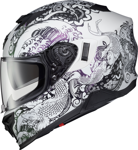 Scorpion EXO-T520 Helmet - Nama-Sushi White/Chameleon