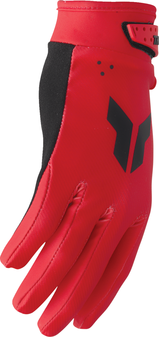Thor 2025 Launchmode Gloves Red