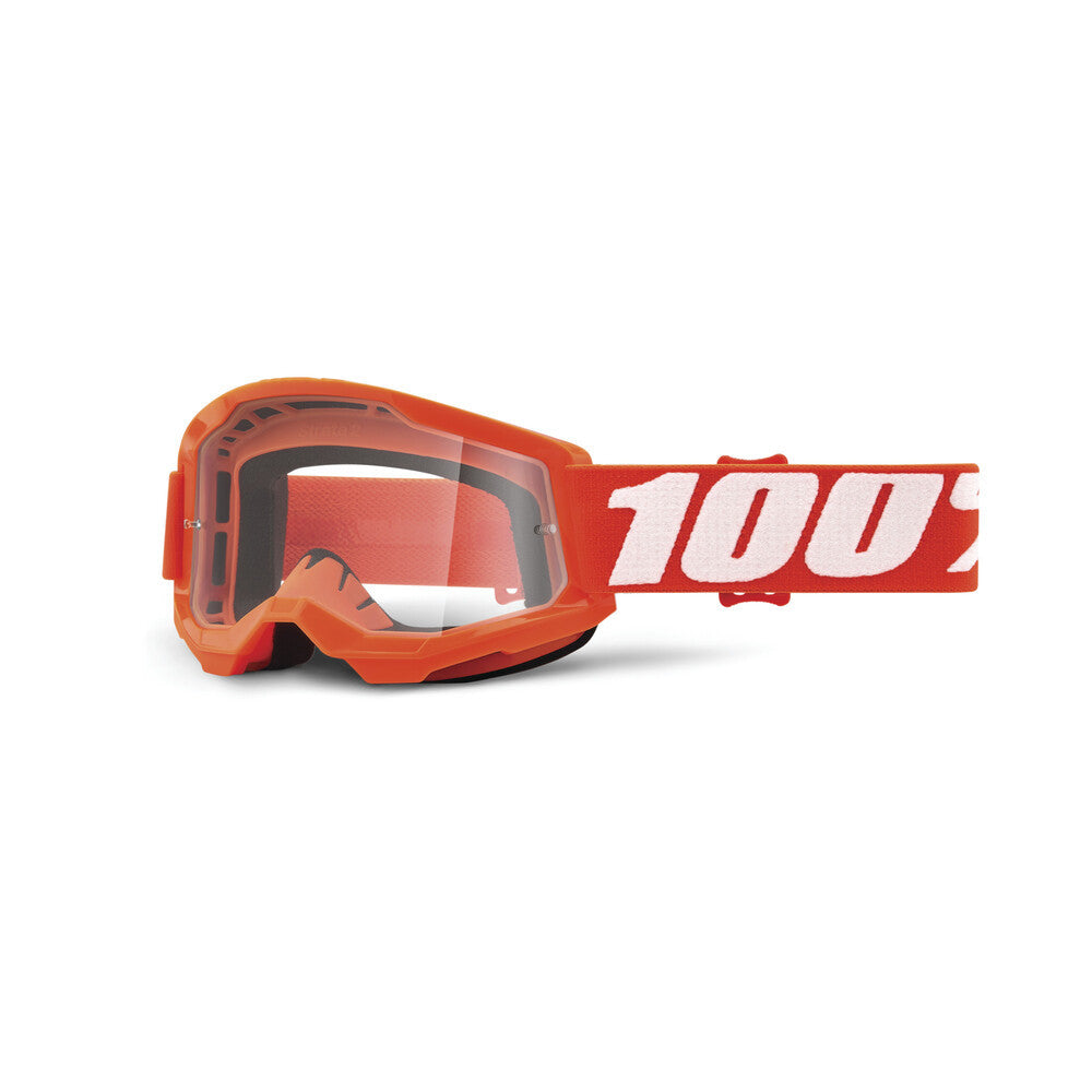 100% - 50031-00005~OLD - STRATA 2 JUNIOR GOGGLE ORANGE CLEAR LENS