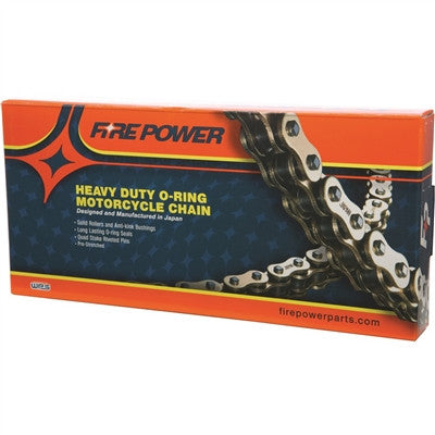 WPS Fire Power Heavy Duty 530 O-Ring Motorcycle Chain