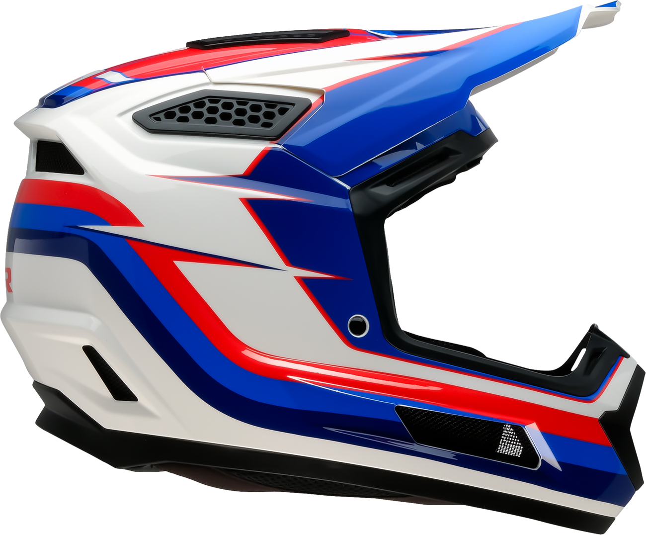 Z1R Dirt Maxx Offroad Helmet Vortex Red/White/Blue