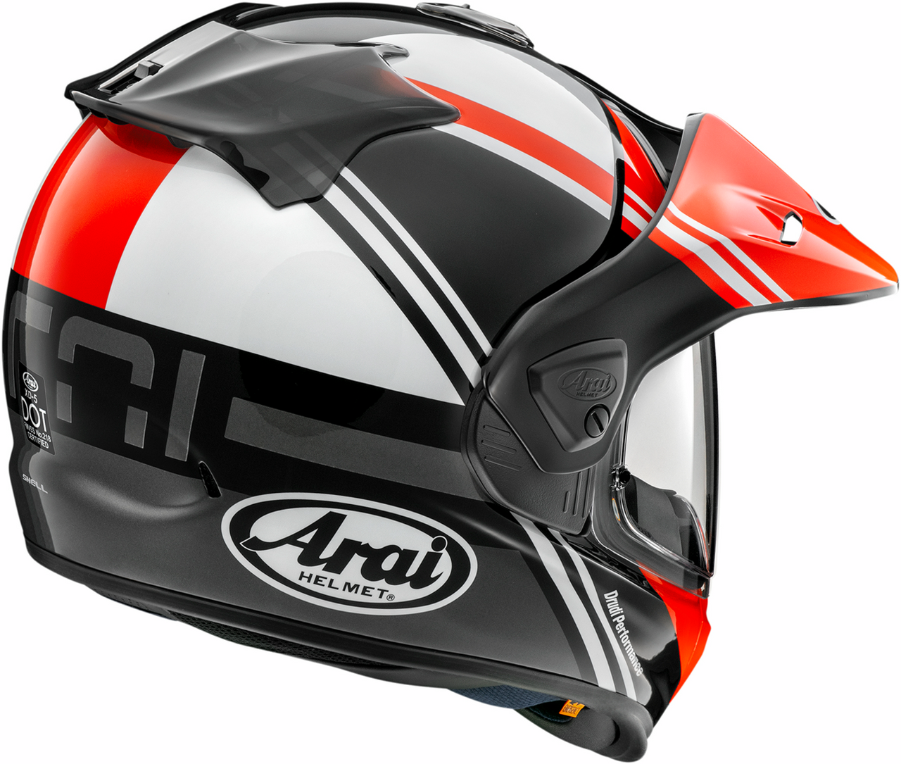 Arai XD-5 Cosmic Offroad Helmet Red