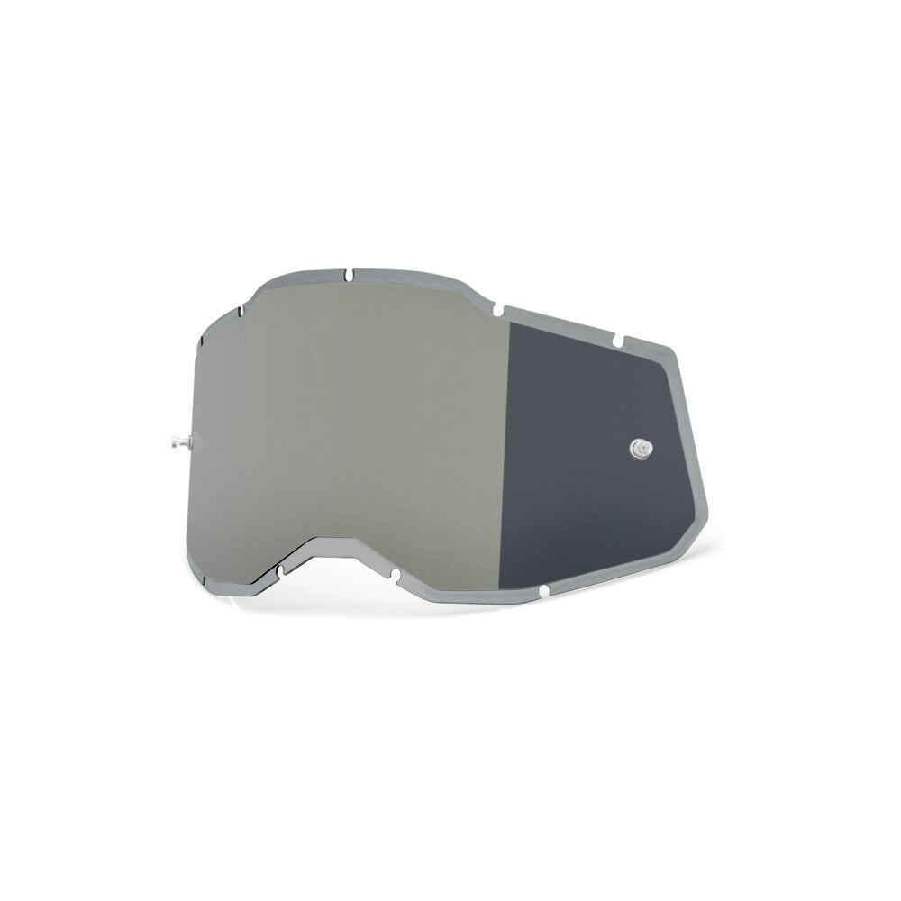 100% - 59091-00002 - RC2/AC2/ST2 PLUS REPLACEMENT INJECTED MIRROR SILVER LENS