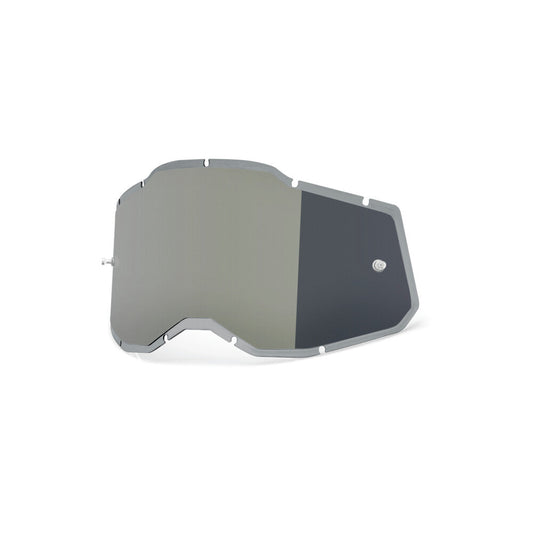100% - 59091-00002 - RC2/AC2/ST2 PLUS REPLACEMENT INJECTED MIRROR SILVER LENS