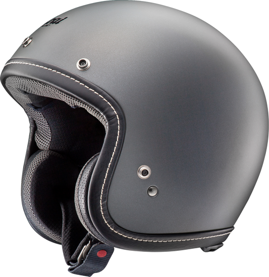 Arai Classic-V Solid Open-Face Motorcycle Helmet Gun Metallic Frost