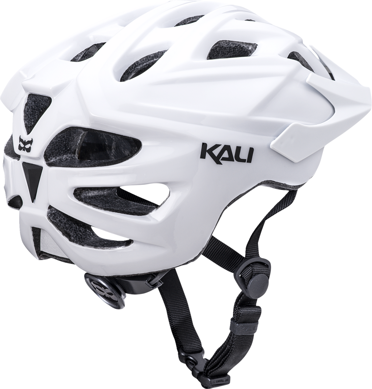 Kali Chakra Solo Solid Bicycle Helmet White