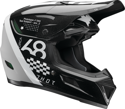 Thor 2025 Reflex Sport Riot MIPS Helmet Riot Black/White