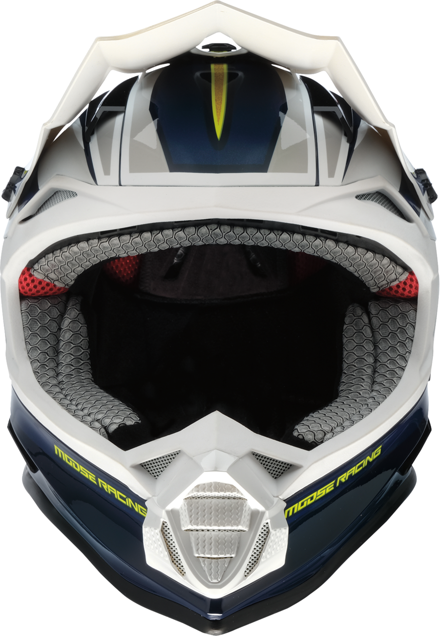 Moose Racing MR3 F.A.F Helmet White/Navy/Green