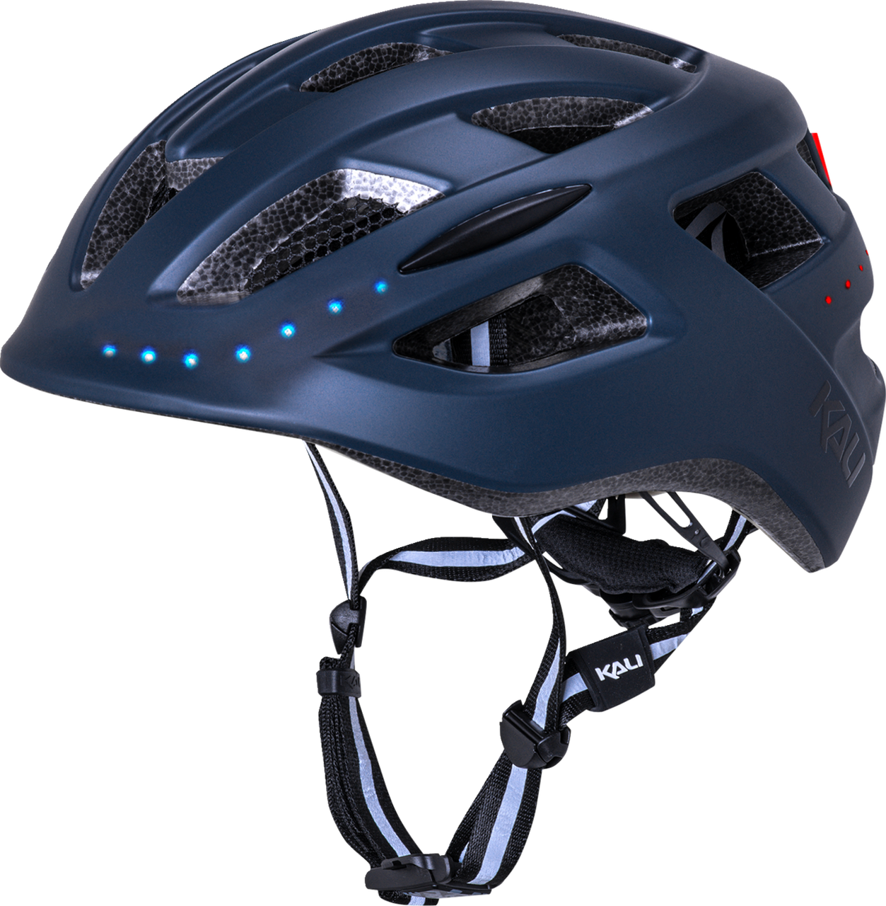 Kali Central Lit Solid Bicycle Helmet Matte Navy