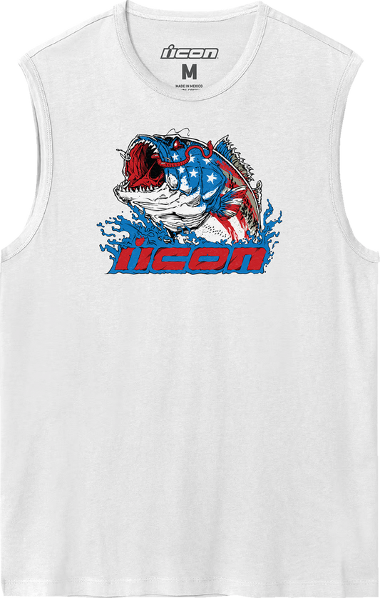 ICON American Basstard Tank Top White