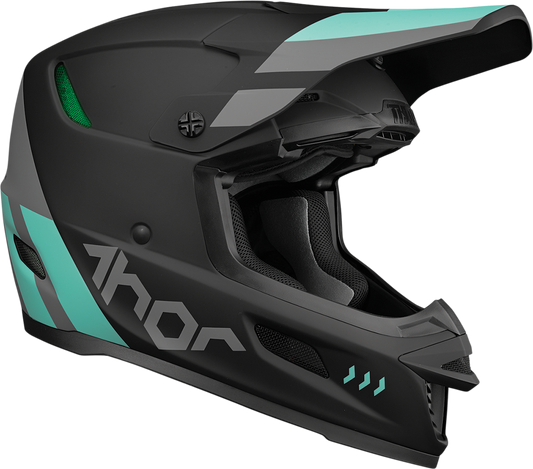 Thor 2023 Reflex Cube MIPS Helmet - Black/Mint