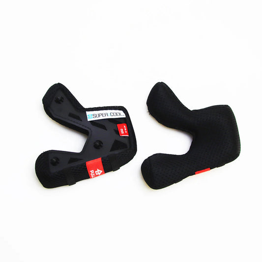 6D ATR-3 Super Cool Cheek Pad Set Helmet Black