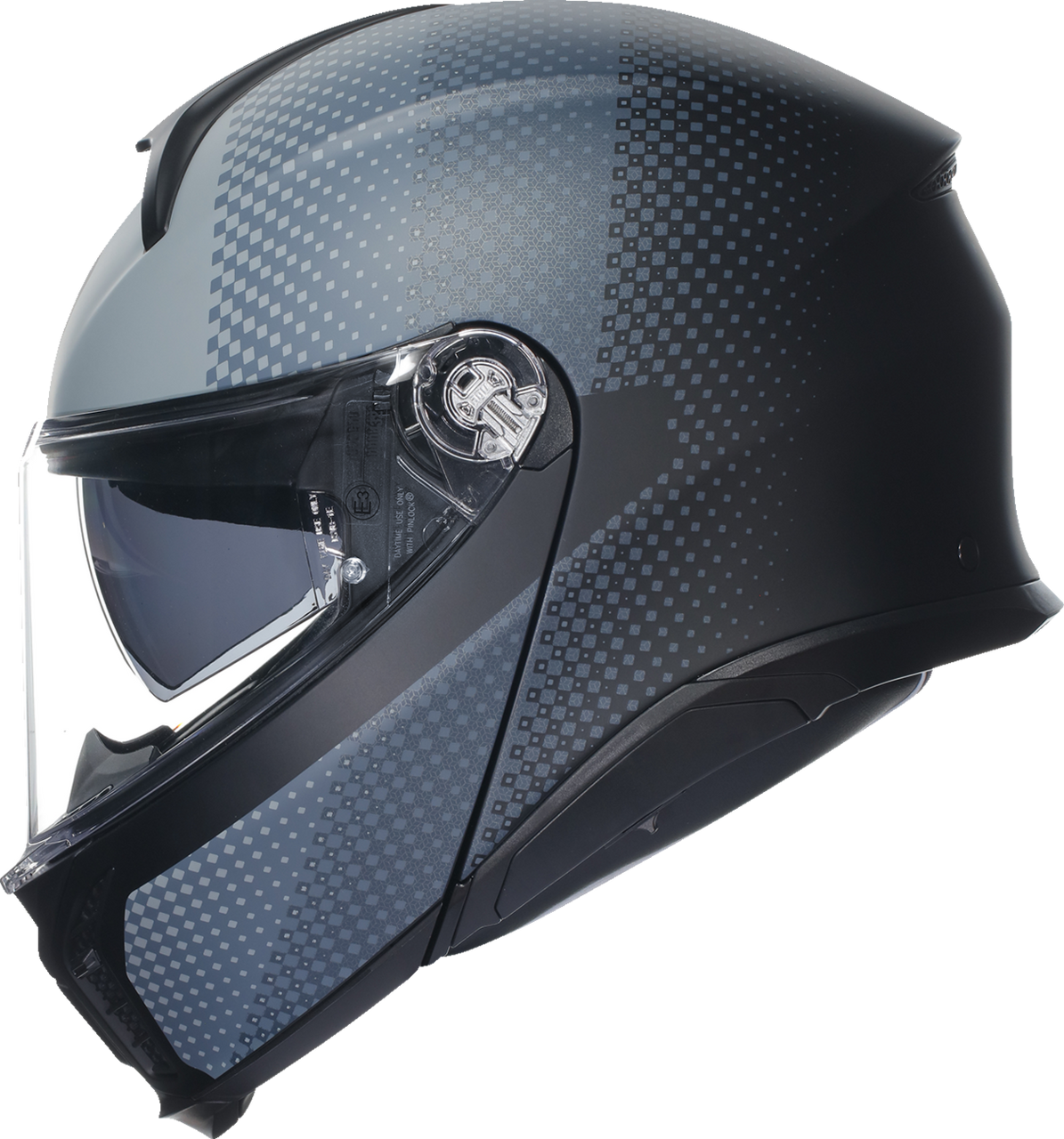 AGV Tourmodular Modular Helmet Textour Matte Black/Gray