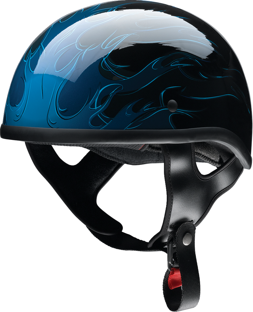 Z1R CC Beanie Hellfire Half Helmet Blue