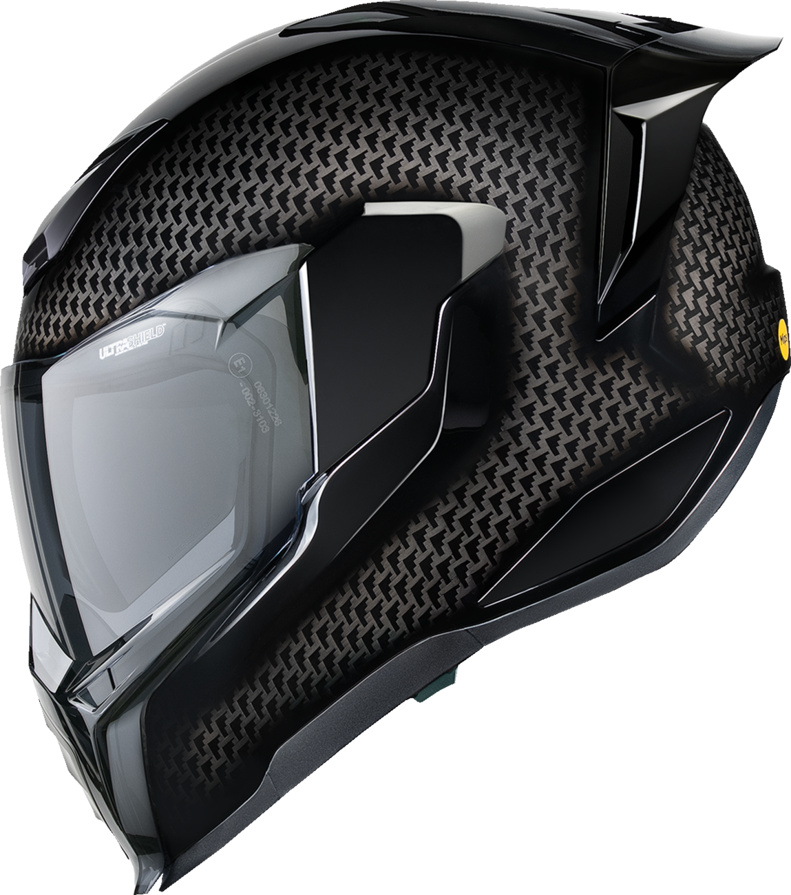 ICON Ultraflite Full Face Helmet Carbon MIPS Black
