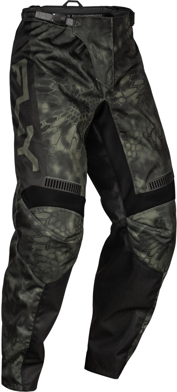 FLY Racing 2024 F-16 SE Kryptek Jersey Pant Combo Moss Grey/Black