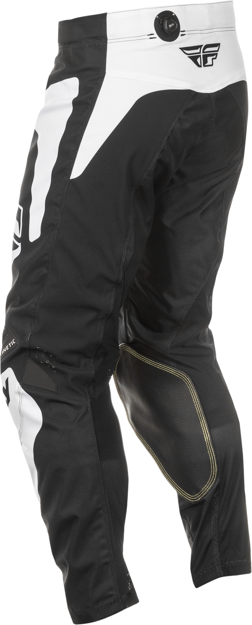 FLY Racing 2025 Kinetic Sym Pant Black/White