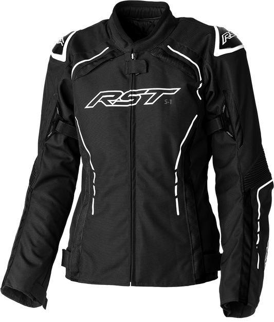 RST Womens S1 CE Jacket Black/White