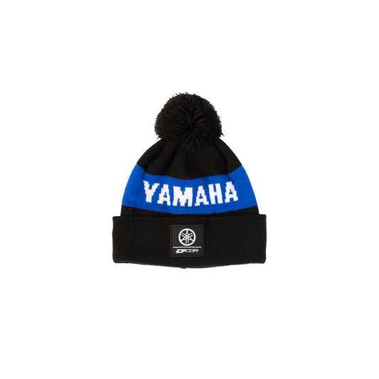 D'COR Yamaha Stripe Beanie - Black/Blue