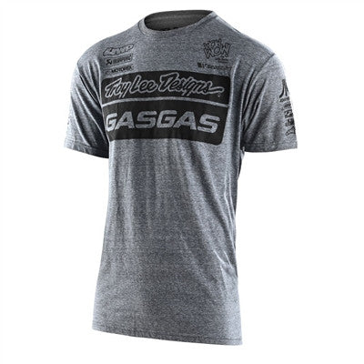 Troy Lee Designs TLD Gasgas Team Tee - Heather Gray
