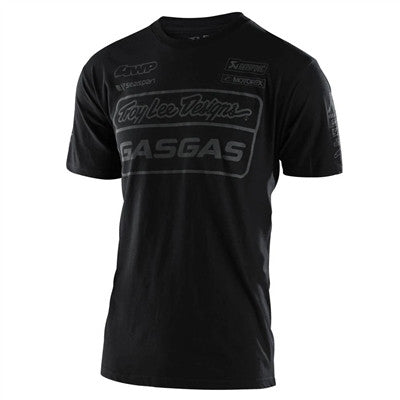Troy Lee Designs 2021 TLD GasGas Team Short Sleeve Tee - Black