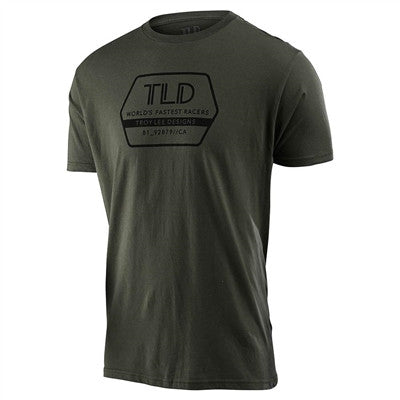 Troy Lee Designs Factory Tee - Surplus Green