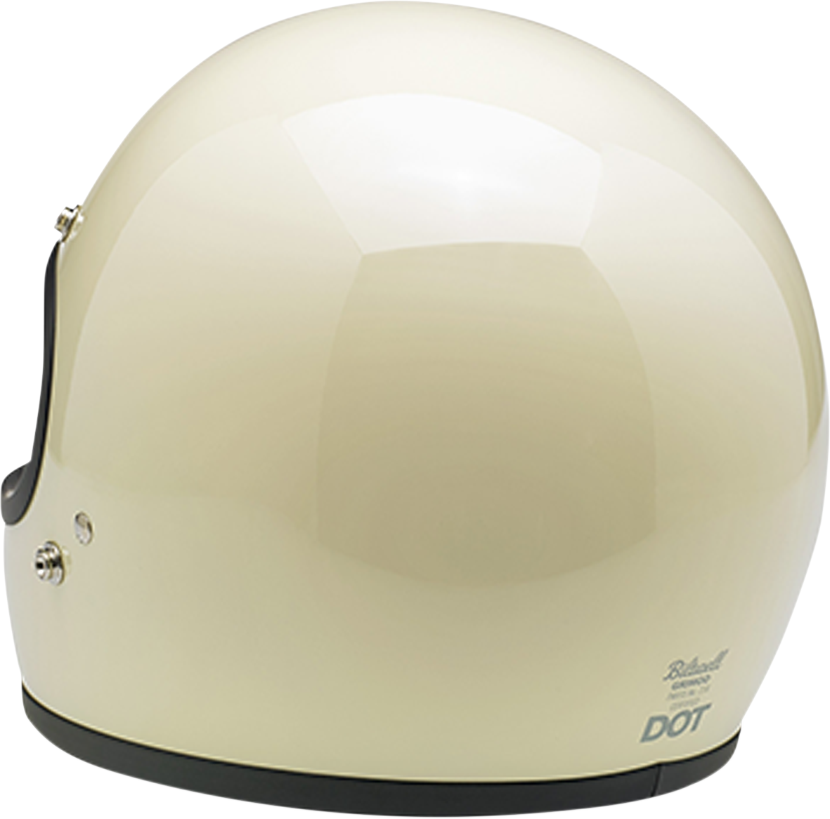 Biltwell Gringo Full Face Helmet Gloss Vintage White