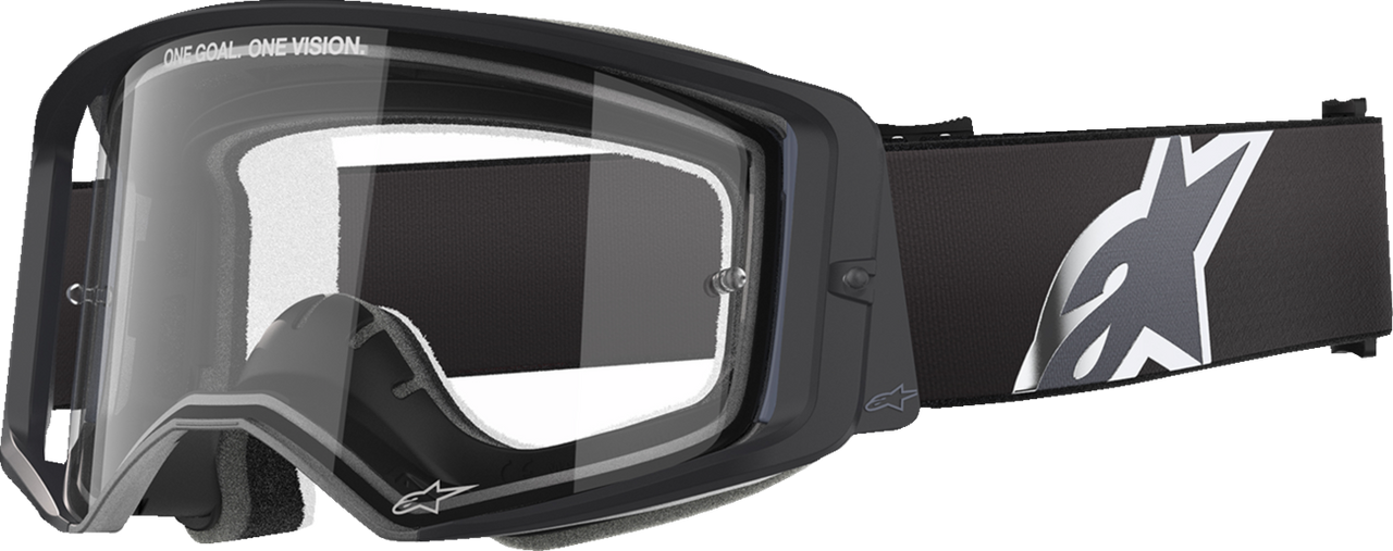 Alpinestars Supertech Goggle - Corp Black/Gray - Clear Len