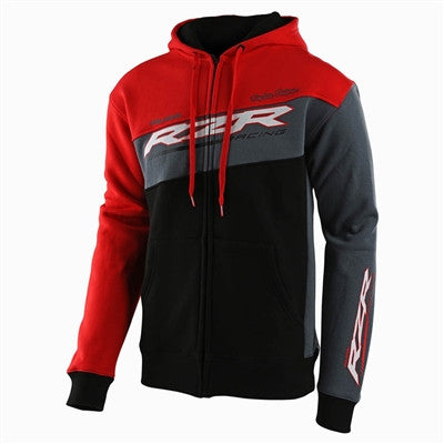 Troy Lee Designs Polaris RZR Zip-Up Hoodie - Black/Red