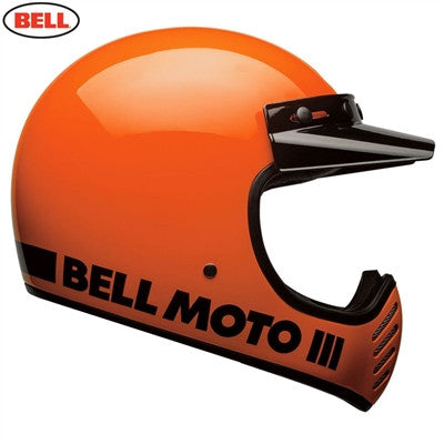 Bell 2019 Moto-3 Full Face Helmet - Classic Flo Orange