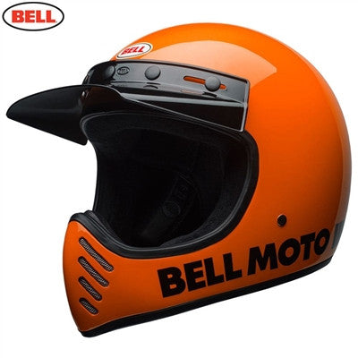 Bell 2019 Moto-3 Full Face Helmet - Classic Flo Orange