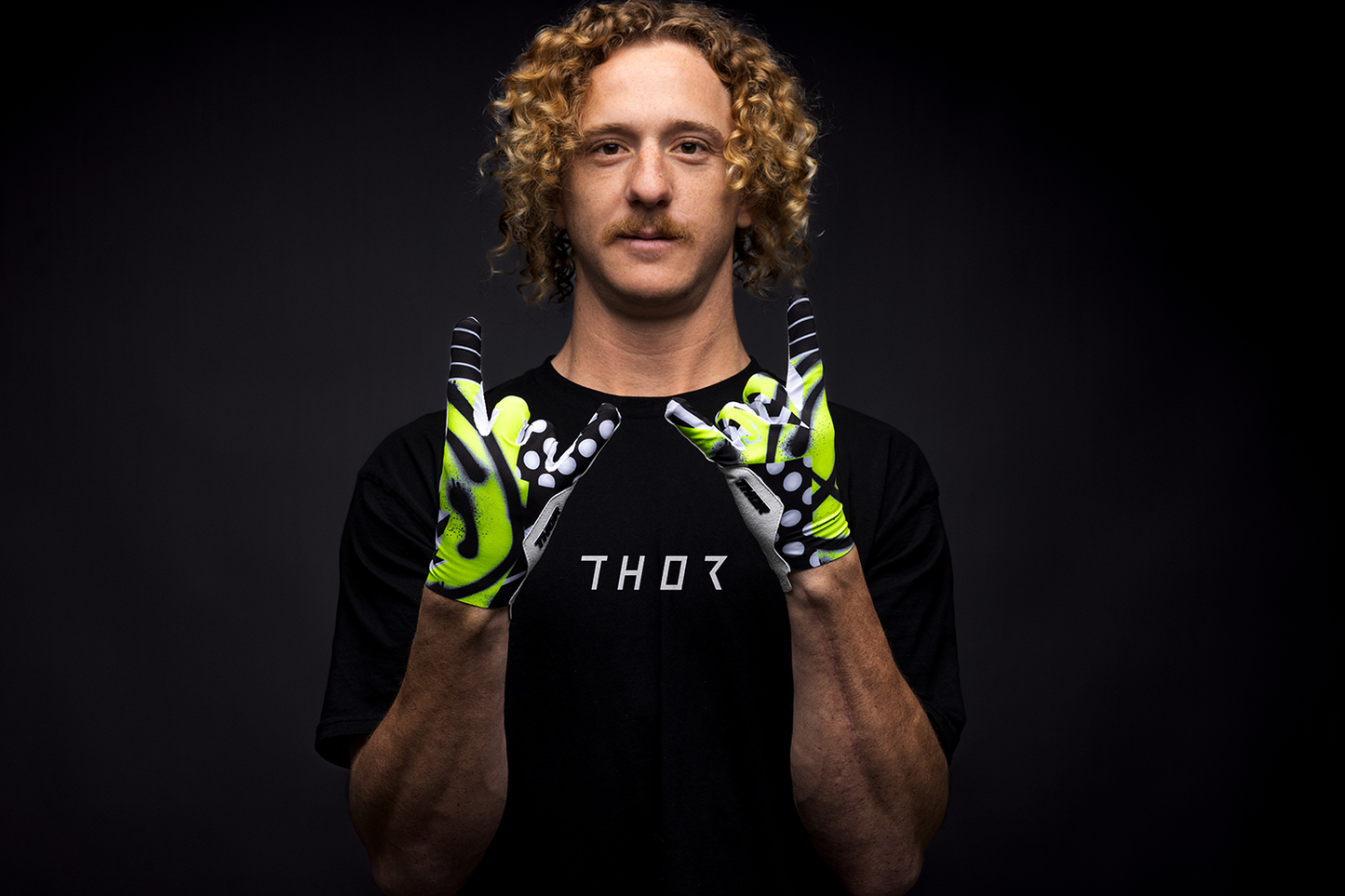 Thor 2026 Sportmode Anarchy Gloves Black/White