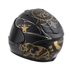 Scorpion 2017 EXO-R710 Golden State Full Face Helmet - Black/Gold